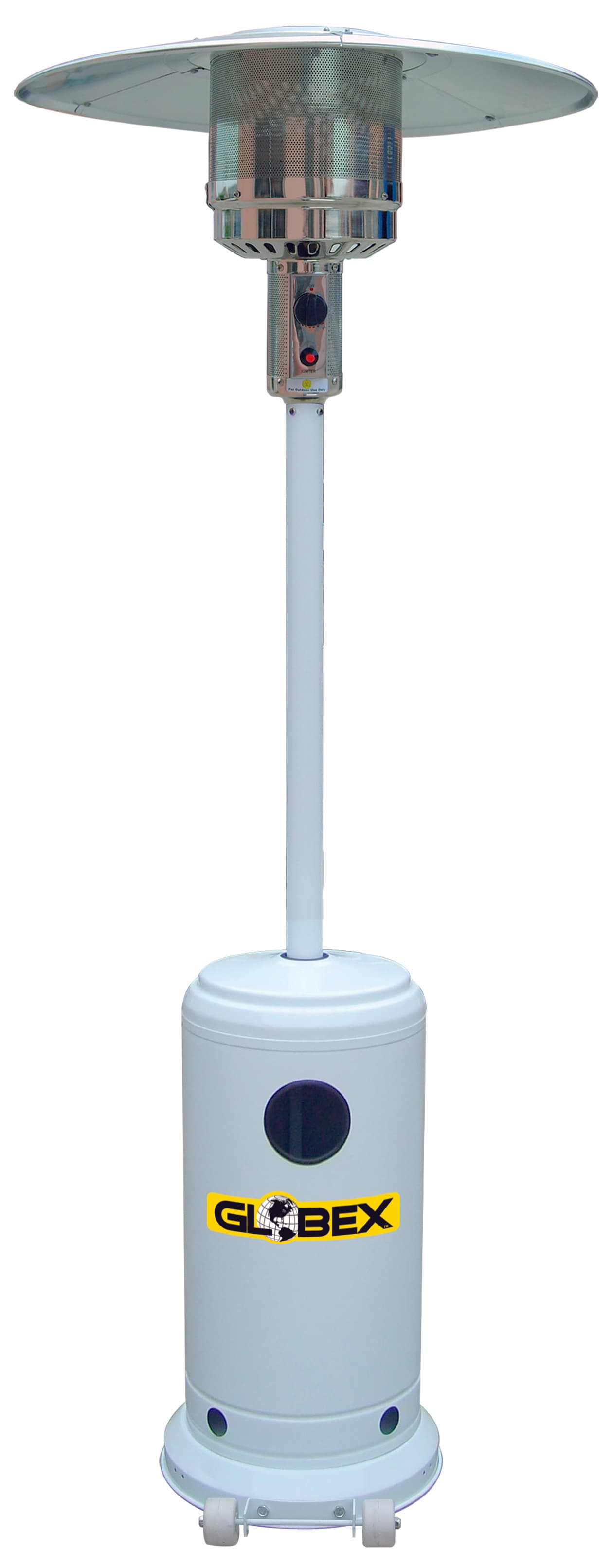Stufa a Fungo Zeus 13 kW Colore Bianco Globex - 2