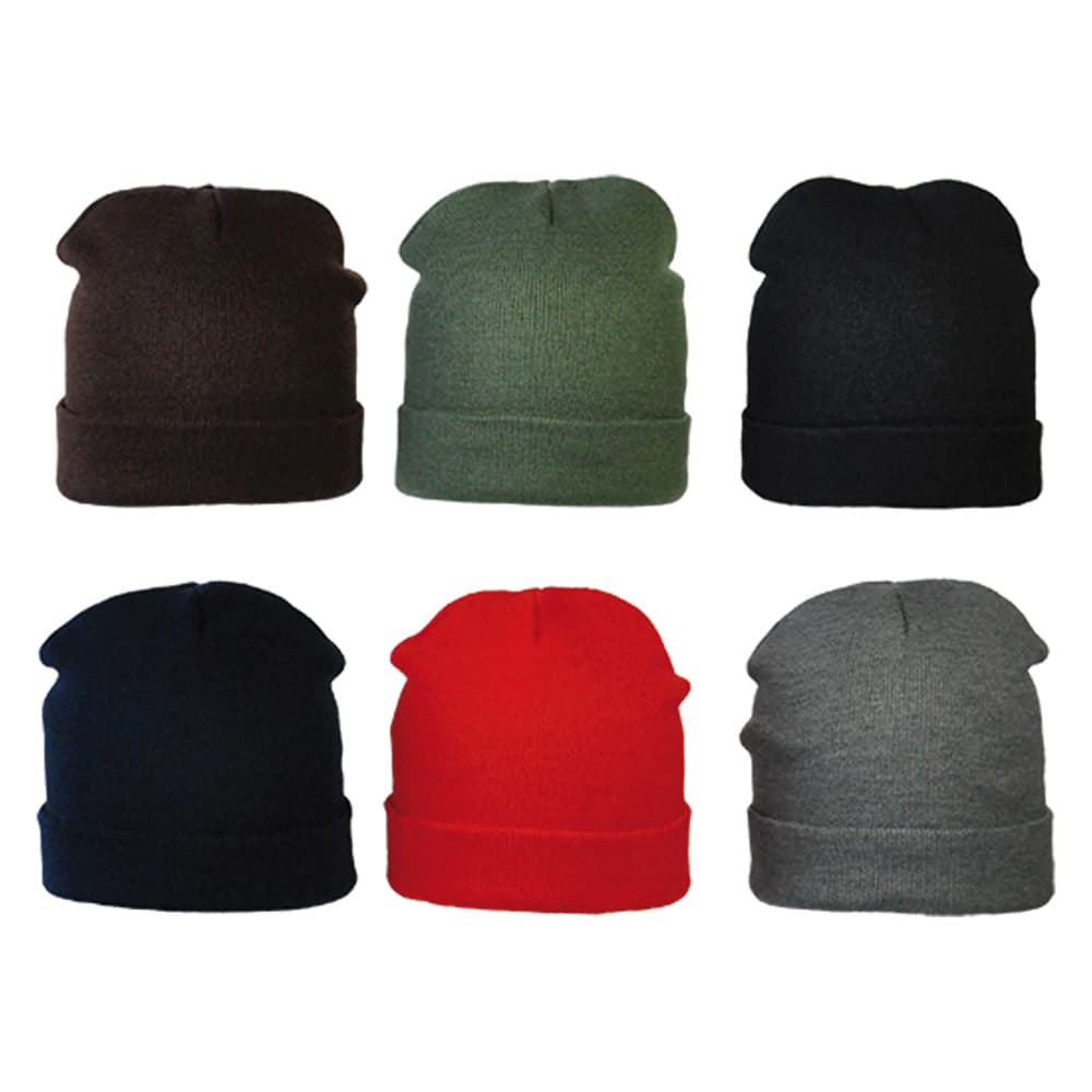 Cappello a Cuffia in Acrilico 12 Pezzi - 2