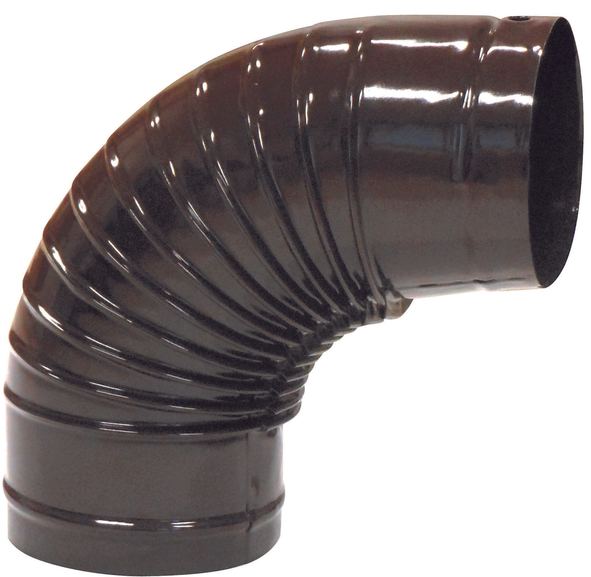 Gomito a 90 ° per Stufa Colore Marrone Ee ? Cm 13 6 Pezzi Smalbo - 2