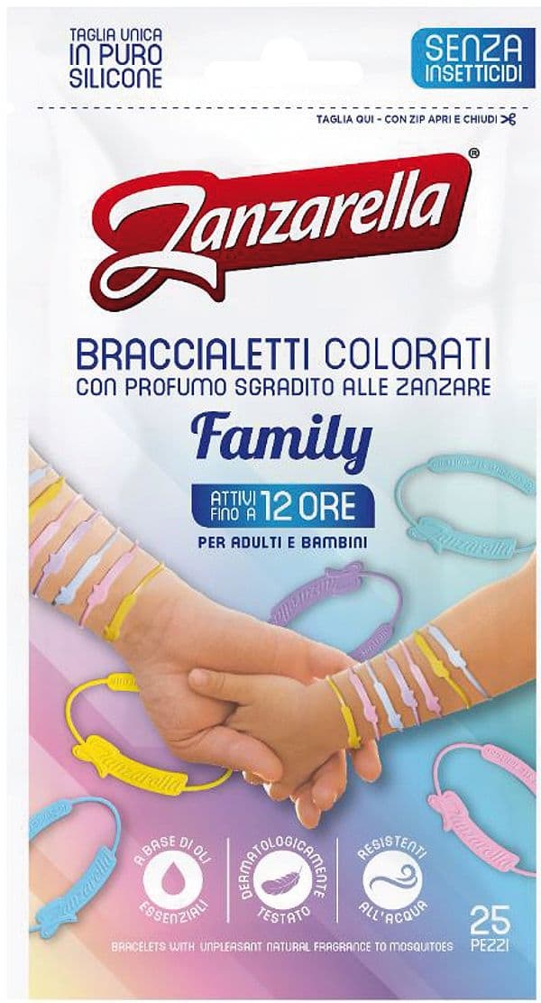 Braccialetti Anti Zanzara Family 25 Pezzi Zanzarella - 2