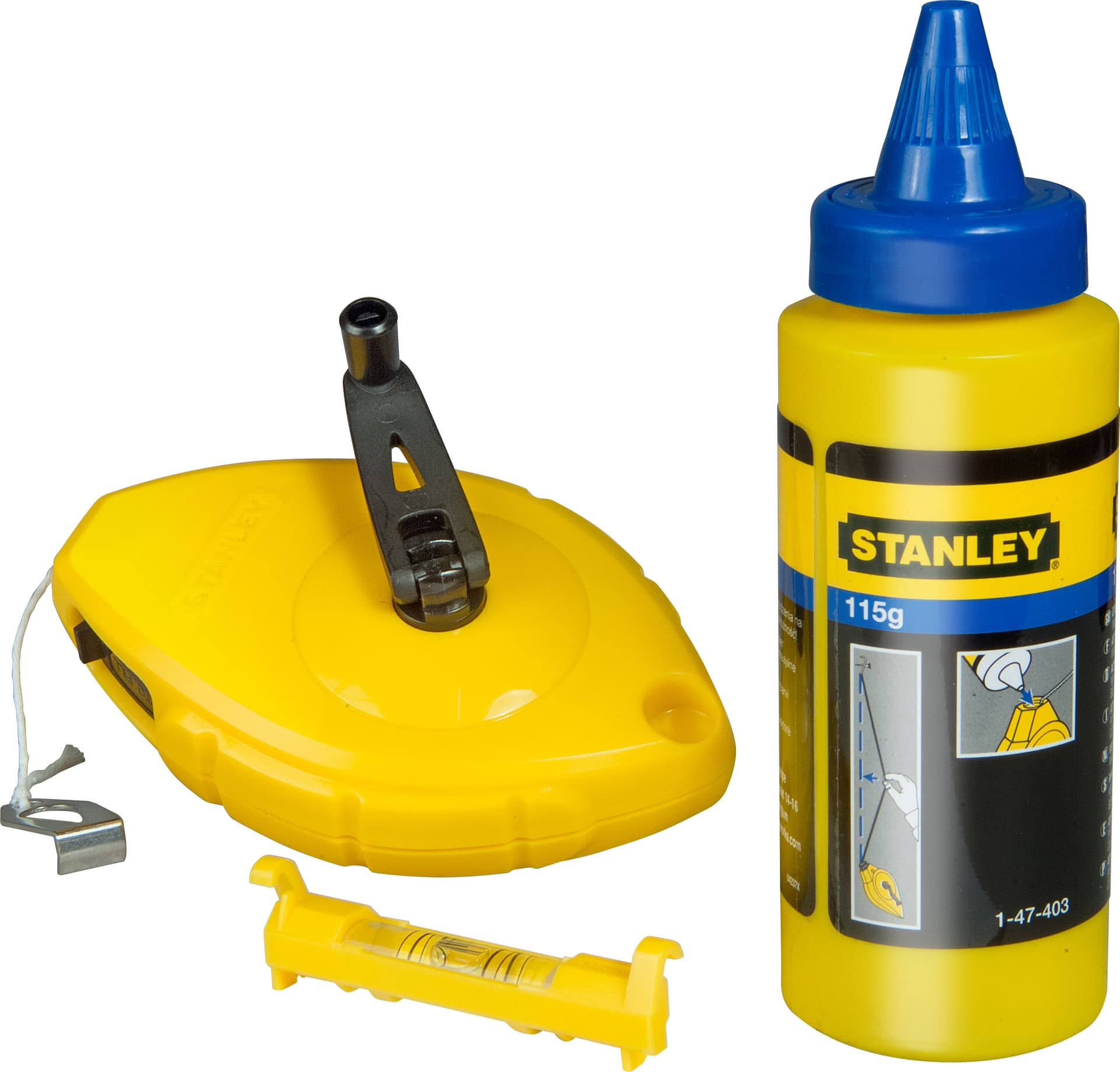 Set Tracciatore a Polvere + Livella Stanley - 2