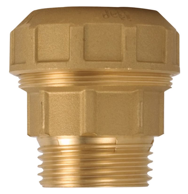 Raccordo Diritto in Ottone Attacco Maschio Art. 715 Misura 1 x 32 12 Pezzi - 2