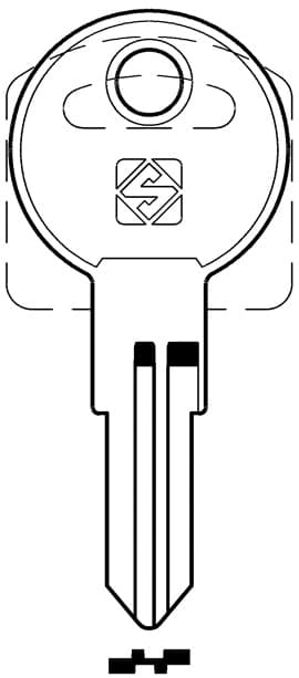 Chiave Asc ART1 (g. Vac 0) Armstrong 20 Pezzi Silca - 2