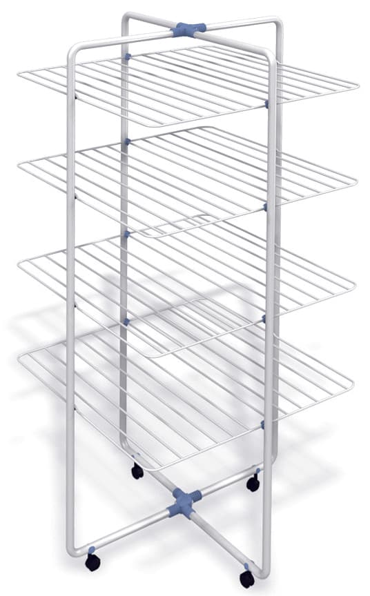 Stendibiancheria a Torre Vip 3 Piani Cm 70 5 x 70 5X131 H Stenditura M 30 - 2