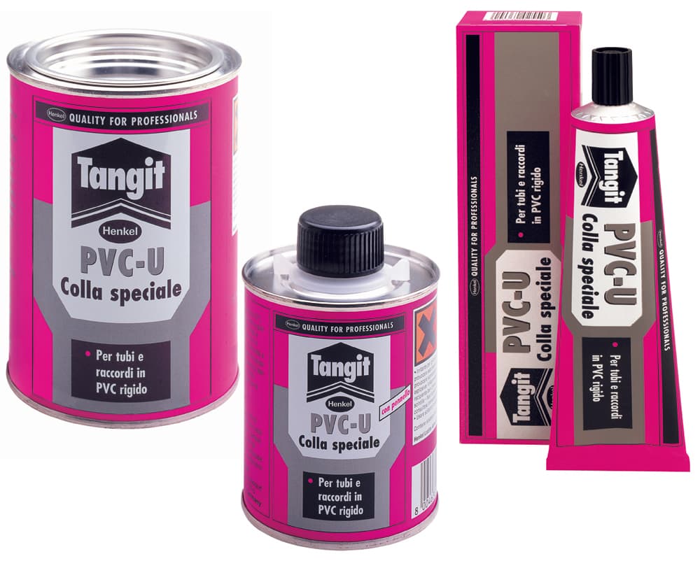 Colore La Tangit per PVC Gr. 250 (barattolo Henkel - 2