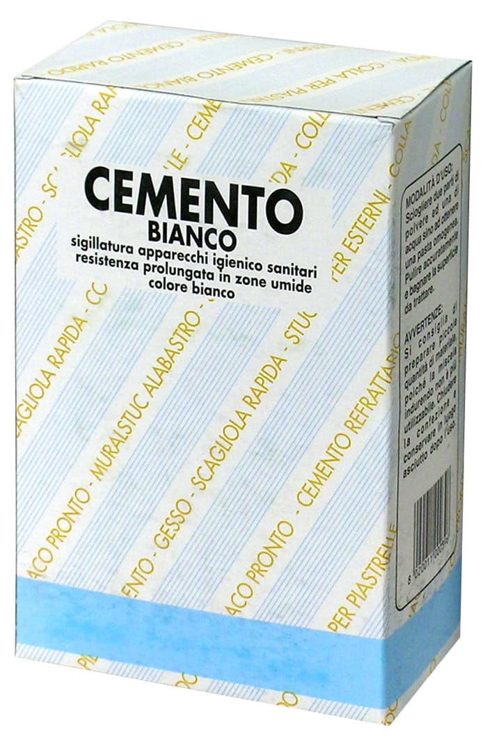 Cemento in Polvere Bianco Kg 5 4 Pezzi - 2