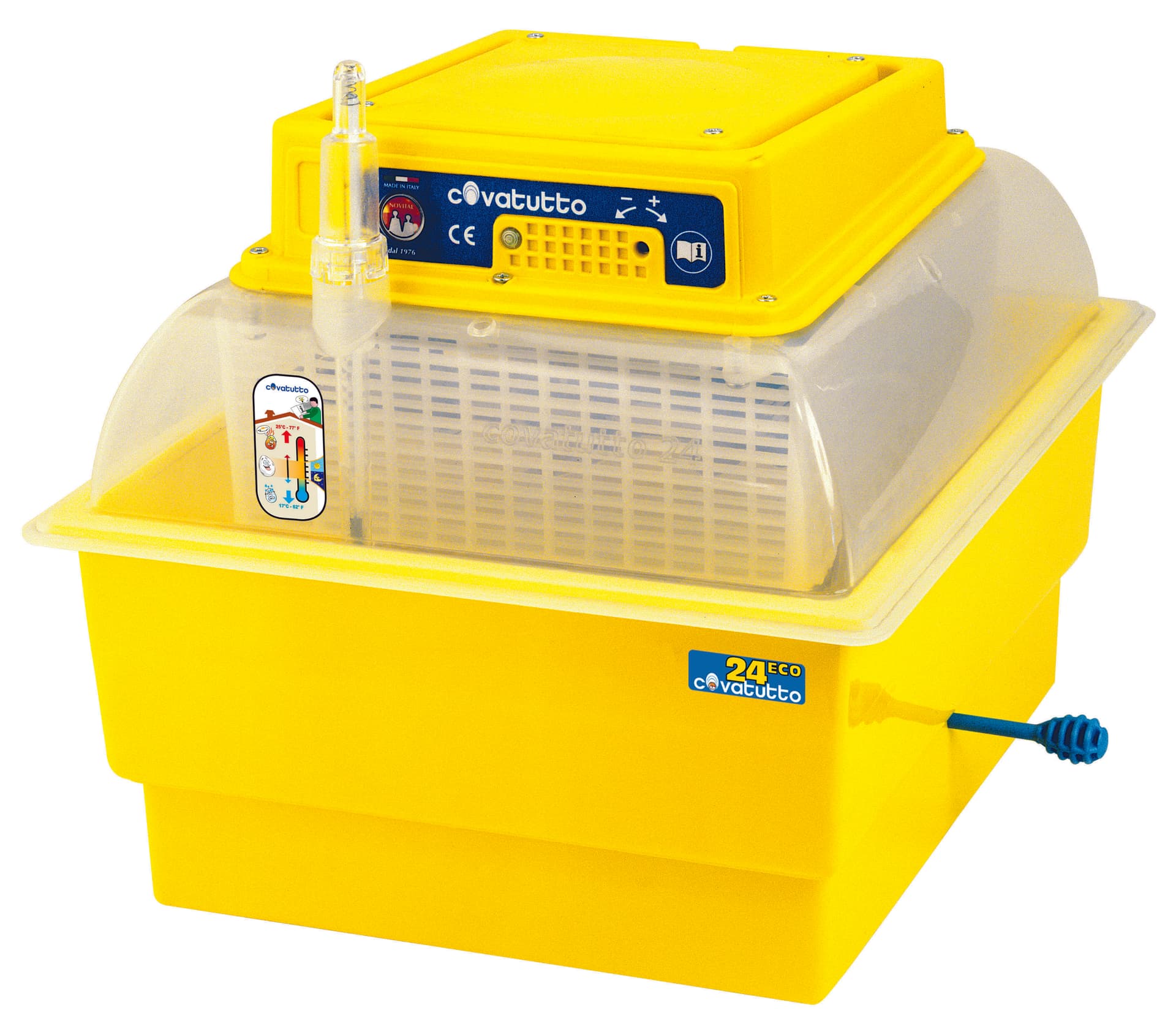 Incubatrice Covatutto 24 Eco Cm 33 x 37X34 H - 2