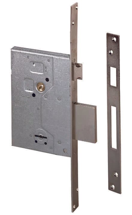 Serratura Legno Inf. D M 4M+S Art. 57250 E.60 F.25 Cisa - 2