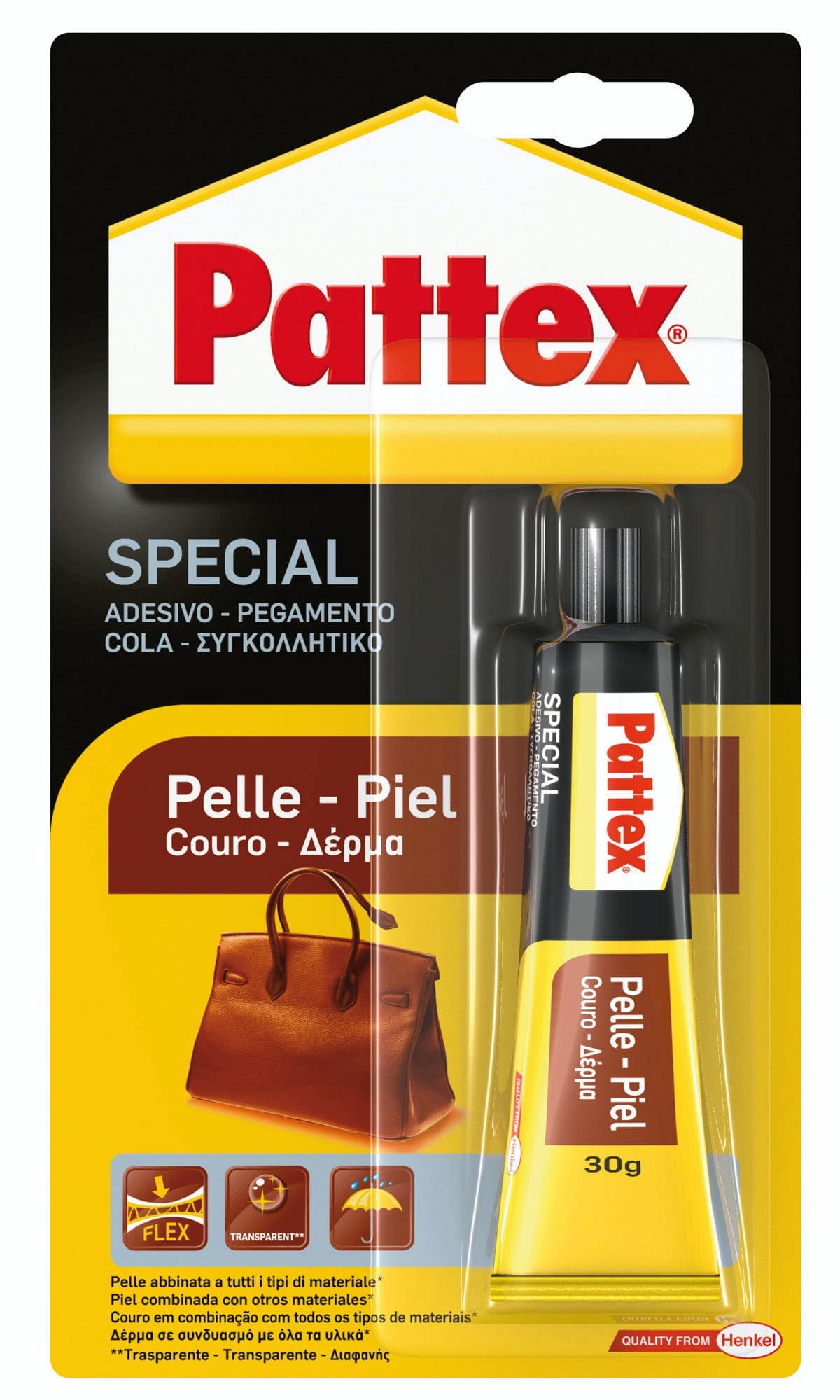 Adesivo Pattex Special Pelle Gr. 30 6 Pezzi Henkel - 2
