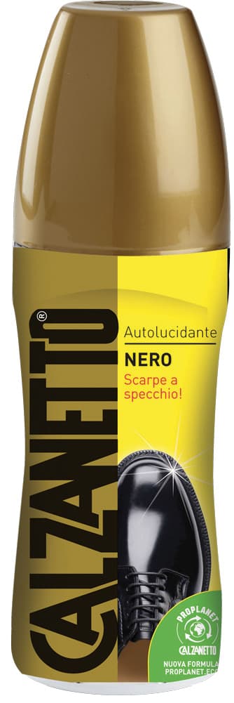 Autolucidante per Scarpe 75 Ml. Colore Nero Calzanetto - 2