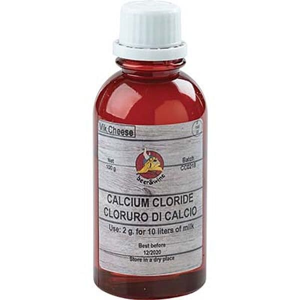 Cloruro Calcio per Formaggio 100 ml 4 Pezzi – Autres