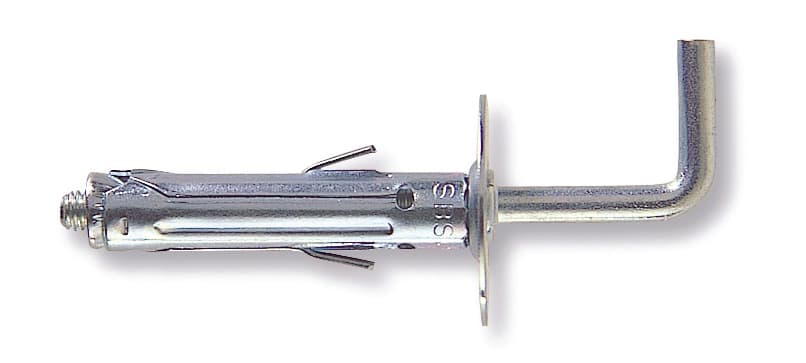 Tassello Sbs 9 6 con Gancio Lungo 50 Pezzi. Mm 9 x 45 50 Pezzi Fischer - 2