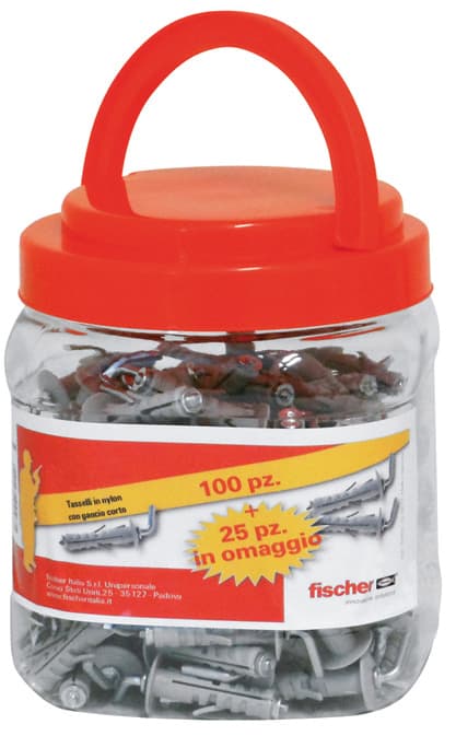 Tassello Sb 9 8 Box 125 Pezzi (100+25 Omaggio) Fischer - 2