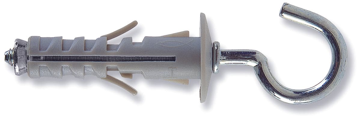 Tassello Sb 12 1 con Occhiolo Aperto 50 Pezzi. Mm 12 x 45 50 Pezzi Fischer - 2