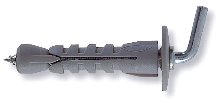 Tassello Sbn 9 8 Gancio Corto x Cartongesso 200 Pezzi. Mm 9 x 43 200 Pezzi - 2