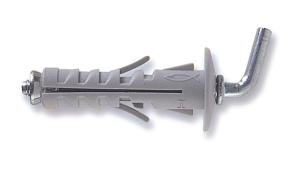 Tassello Sb 9 8 con Gancio Corto 100 Pezzi. Mm 9 x 40 100 Pezzi Fischer