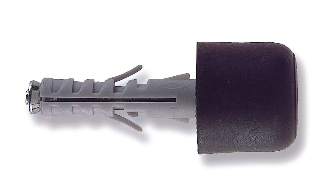 Tassello Sb 9 11 con Fermaporta Nero 50 Pezzi. Mm 9 x 40 50 Pezzi Fischer