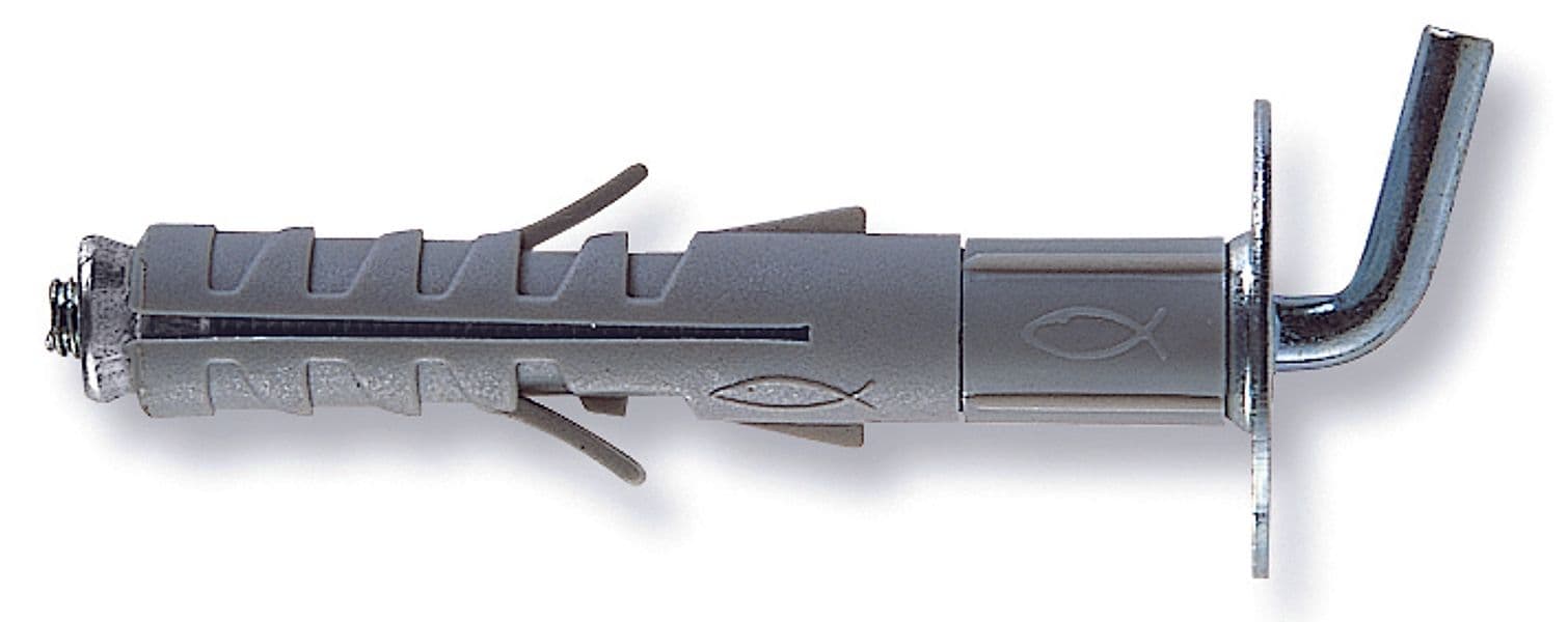 Tassello Sb 12 L8 con Gancio Corto 50 Pezzi. Mm 12 x 57 50 Pezzi Fischer