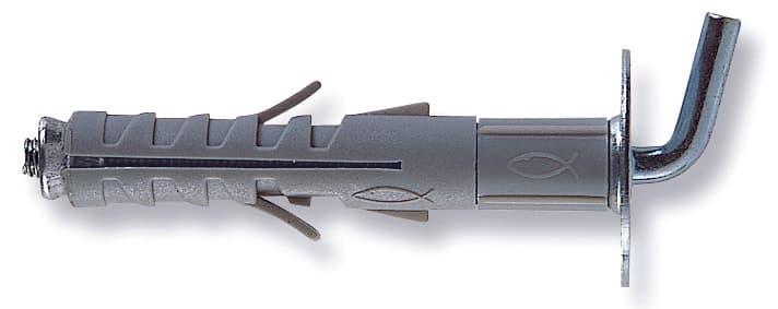 Tassello Sb 12 L8 con Gancio Corto 50 Pezzi. Mm 12 x 57 50 Pezzi Fischer - 2