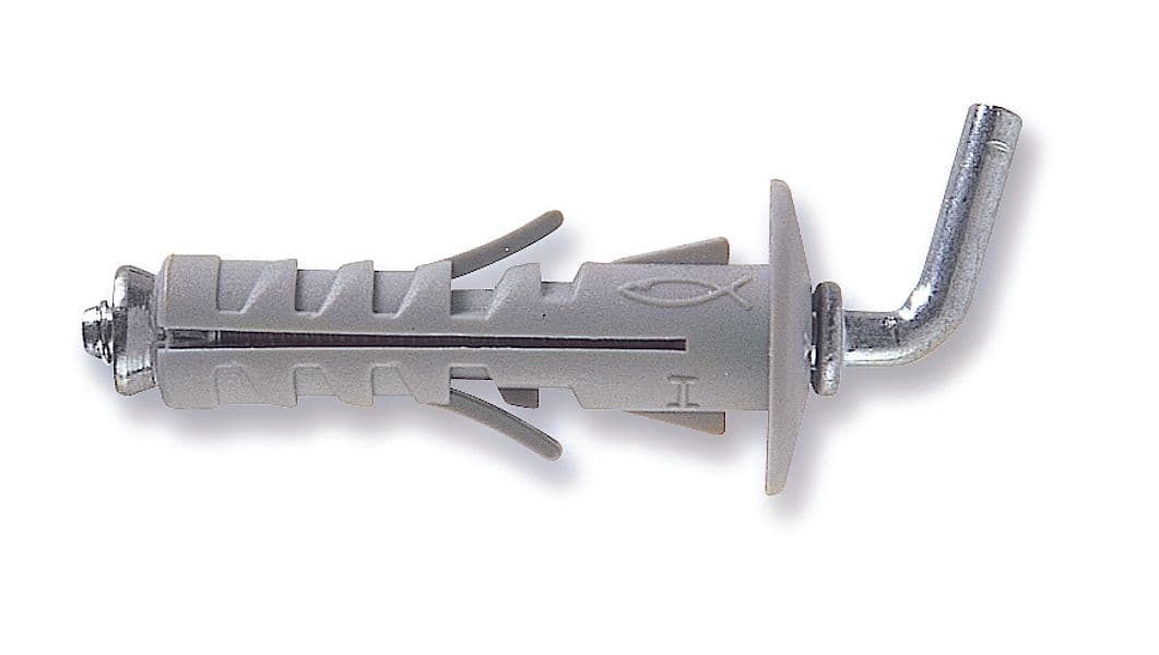 Tassello Sb 12 8 con Gancio Corto 100 Pezzi. Mm 12 x 45 100 Pezzi Fischer