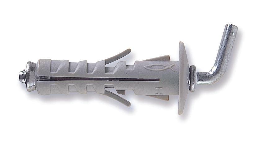 Tassello Sb 12 8 con Gancio Corto 100 Pezzi. Mm 12 x 45 100 Pezzi Fischer - 2