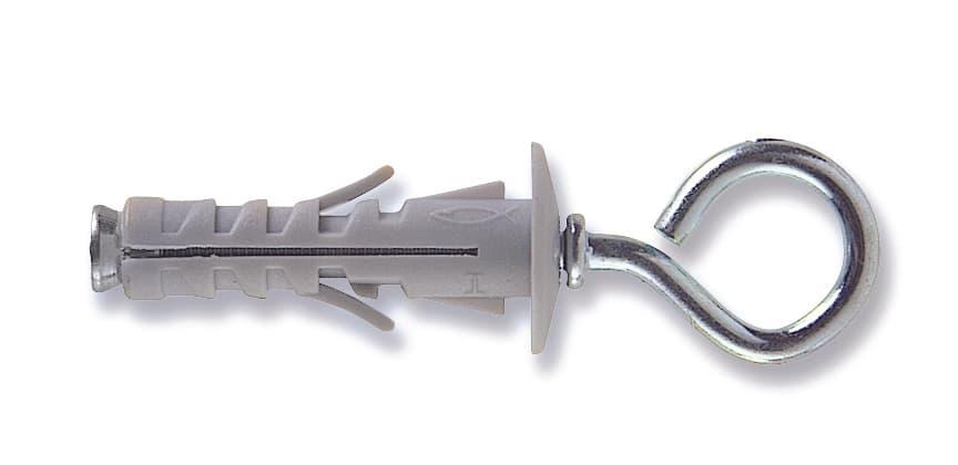 Tassello Sb 9 3 con Occhiolo Chiuso 100 Pezzi. Mm 9 x 40 100 Pezzi Fischer - 2