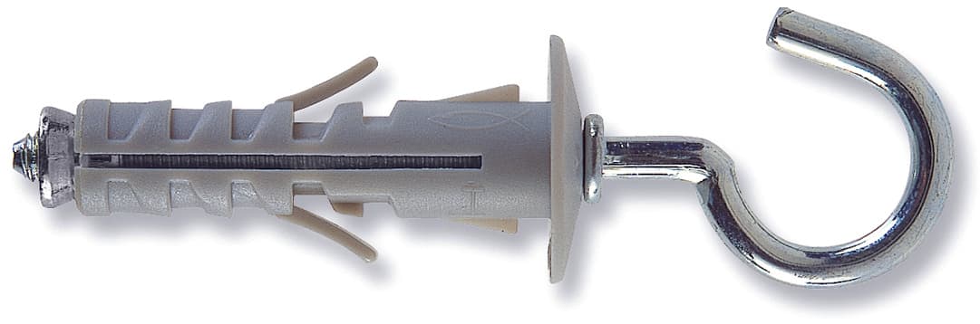Tassello Sb 9 1 con Occhiolo Aperto 100 Pezzi. Mm 9 x 40 100 Pezzi Fischer - 2