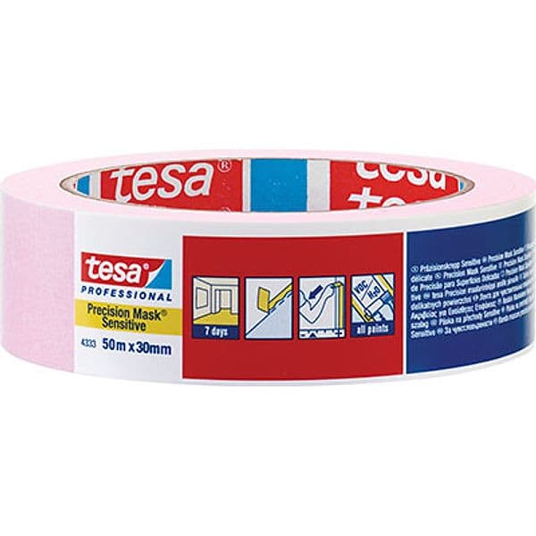 Nastro Carta Sensitive Rosa 4333 Tesa 50 ml 30 mm 5 Pezzi - 2