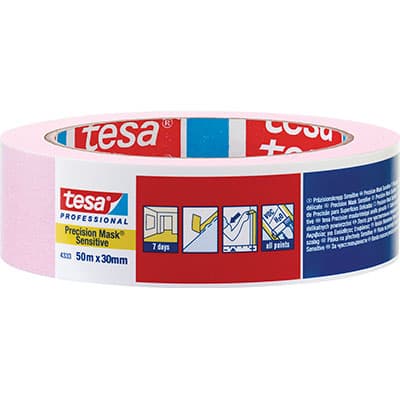 Nastro Carta Sensitive Rosa 4333 Tesa 50 ml 30 mm 5 Pezzi - 2