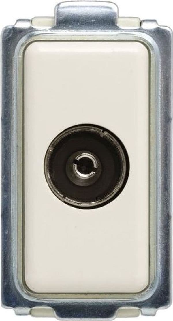 Presa Tv Lusso Ø Mm 9 5 20 Pezzi Feb Elettrica - 2