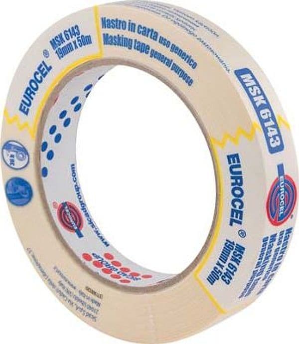 Nastro Carta Msk 6143 Tb Eurocel 50 ml 19 mm 96 Pezzi - 2