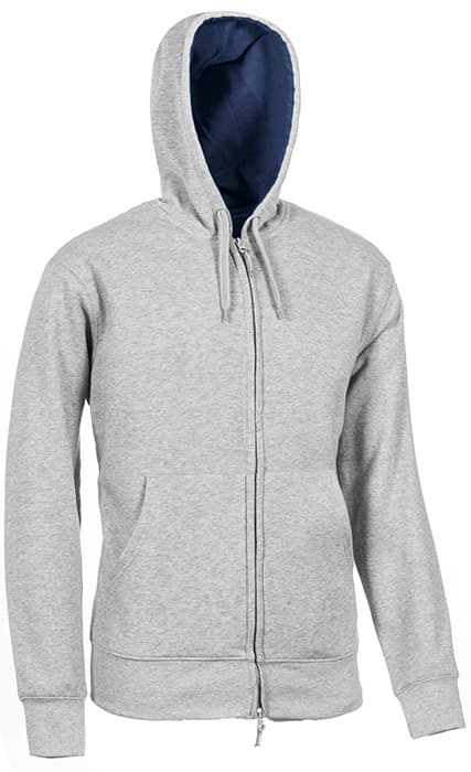 Felpa Athena Colore Grigio Melange Misura L - 2