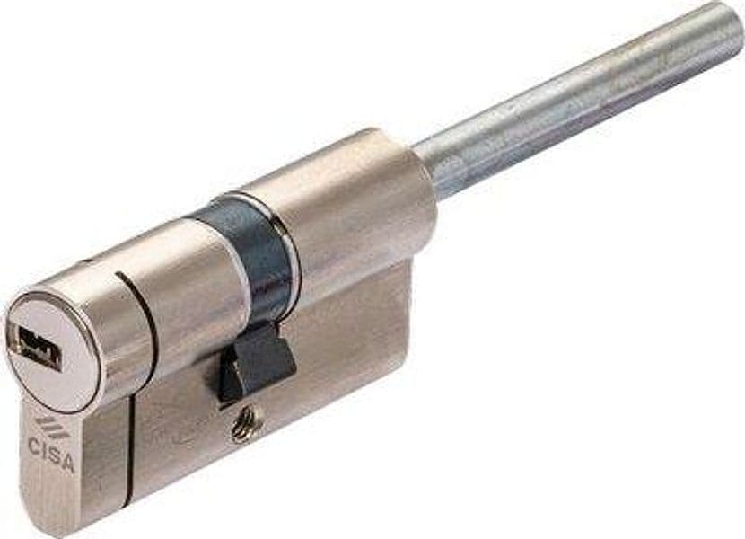 Cilindro Sagomato Astral Tekno Pro Pomolo Cisa Ott.nich.satin Chiavi 5 - 2