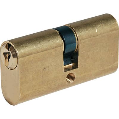 Cilindro Ovale 2302 Ibfm Ottone Chiavi 3 30 con 40 70 mm 2 Pezzi - 2