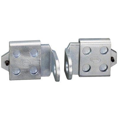 Occhioli Regolabili Cancello Assa Abloy Zincati 2 Pezzi - 2
