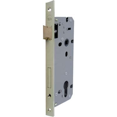 Serratura Legno Infilare 52X Yale B.q Ottonato F.mm 22 F.sagom M2 con Scr - 2