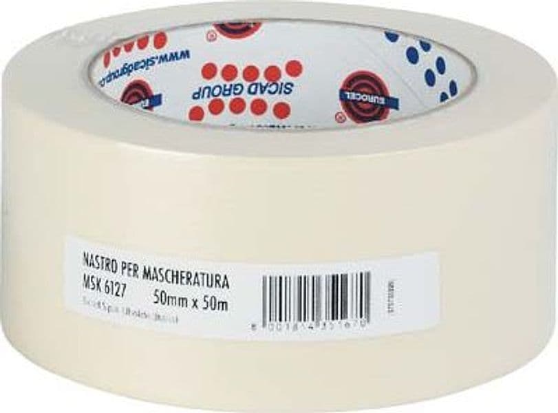 Nastro Carta Msk 6127 Tb Eurocel 50 ml 50 mm 36 Pezzi - 2