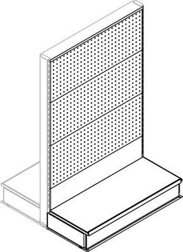 Trasformazione a Gondola Estensione Market 100 cm 155 cm 8134136 - 2