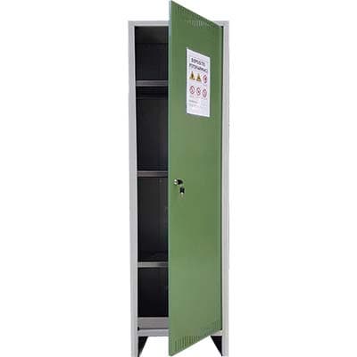Armadio Fitofarmaci Smontato Prometal Vern Grigio Verde H.mm 1795 8130552 - 2