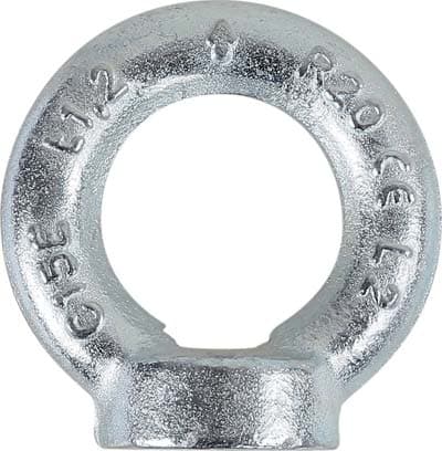 Golfare Femmina Zincato 8042EZ Robur DIN582 M10 o 25 mm 10 Pezzi - 2