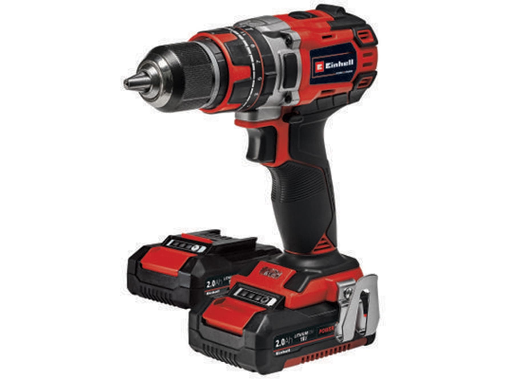 Trapano Avvit Percus Batt TECD18 x 50LII Einhell Volt 18X2 Ah 2 Xchange - 2