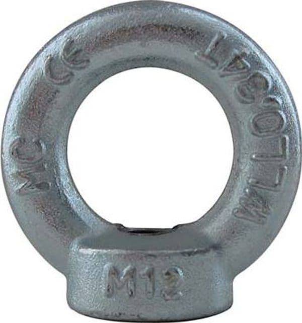 Golfare Femmina Zincato DIN582 M14 o 30 mm 10 Pezzi - 2