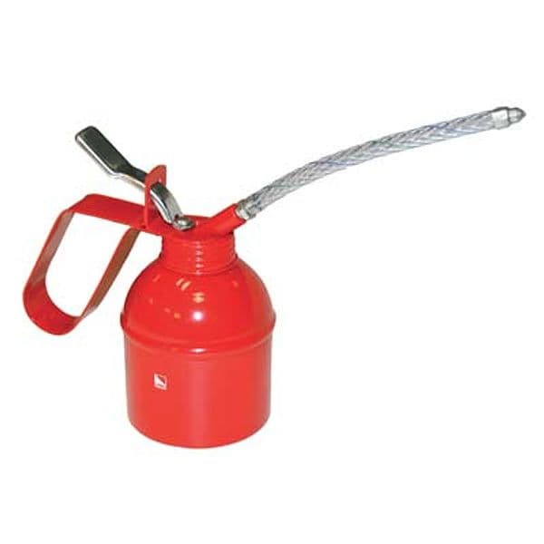 Oliatore Serbatoio Acciaio Effe Flex Pompa Zincata 500 cc 210 mm 5 Pezzi - 2