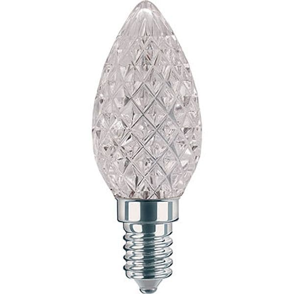 Lampada LED Votiva Century Calda 0,5 Watt 0.5 Lumen 50 E14 24 V 10 Pezzi - 2