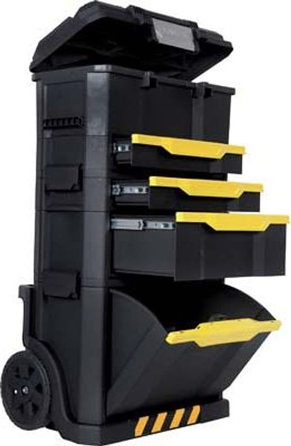 Mobile Portautensili 3 in 1 su Ruote Stanley Cm 48X34 H.cm 86 179206
