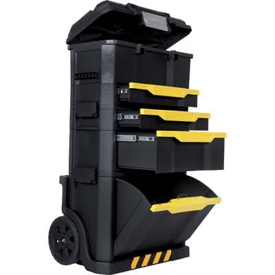 Mobile Portautensili 3 in 1 su Ruote Stanley Cm 48X34 H.cm 86 179206 - 2