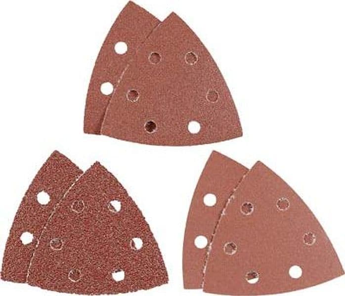 Carta Abrasiva Velcrata Levig Th Ds 19 Einhell Grana 40 120 240 5 Pezzi - 2