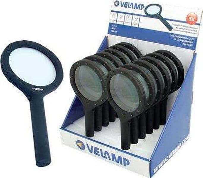 Lente Ingrandimento con LED Velamp 85 mm 12 Pezzi 7157935 - 2