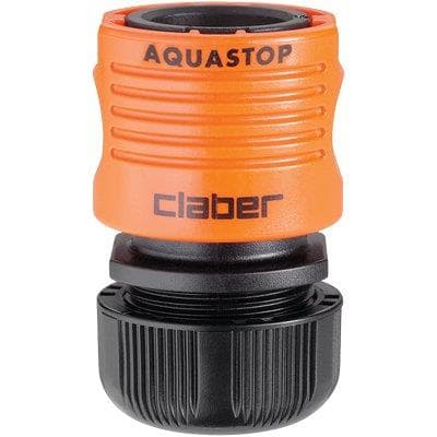 Raccordo Rapido Stringitubo con Stop Claber 2 Pezzi 6600047 - 2