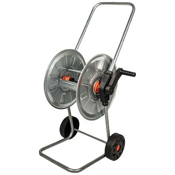 Avvolgitubo Irrigazione Carrellato Agrati Acciaio Zincato Ruote Plt 6220637 - 2
